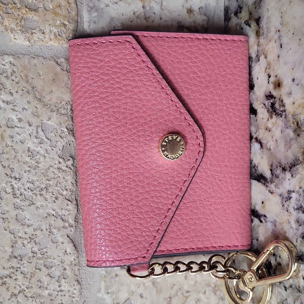Steve Madden Cardholder Key Ring